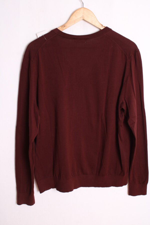 Jersey Burdeos Vintage de Lacoste "L"
