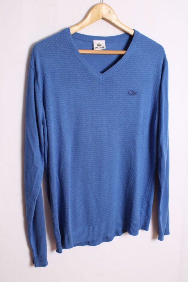 Jersey Vintage Azul de Lacoste "L"