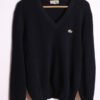 Jersey Vintage Lacoste Marino Pico "M"