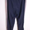 pantalón chándal marca unisex-57 Pantalón Chándal Vintage Marino Rayas "XL"