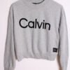 Sudadera Top Calvin Klein Vintage Gris "L"