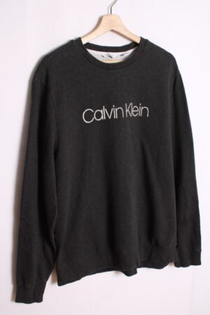 Sudadera Calvin Klein Vintage Gris Antracita "L/XL"