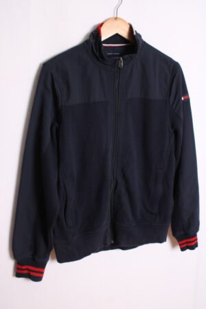 sudadera sport vintage marca-72 Sudadera Tommy Hilfiger Vintage Azul Marino "S/M"