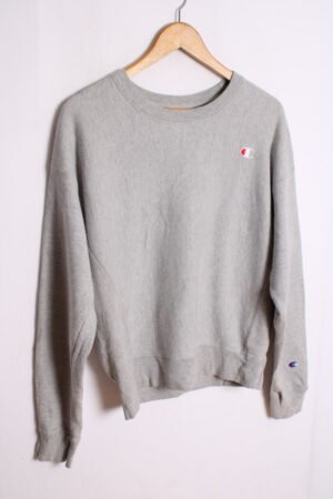Sudadera Champion Vintage Gris "M" chica