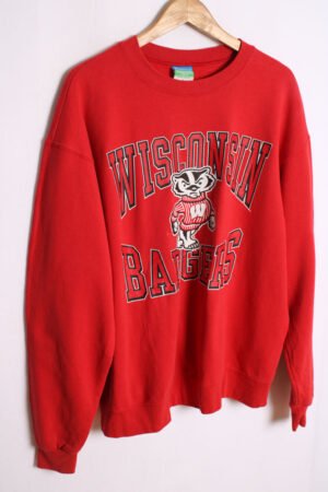 Sudadera Champion Vintage Wisconsin Badgers "L"