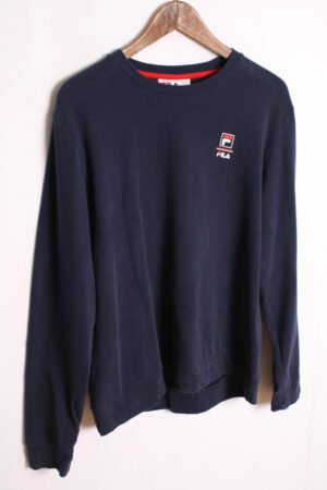 sudadera sport vintage marca-92 Sudadera Fila Vintage Azul Marino "M"