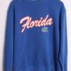 Sudadera Florida Gators Vintage Azul Claro "M"