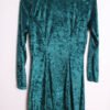 vestido vintage terciopelo-52 Vestido Terciopelo Esmeralda Vintage "S/M"