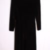 Vestido Largo Terciopelo Marrón Vintage "S"
